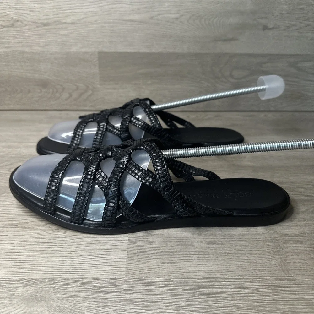 Cole Haan Resort Women's Beachy Strappy Sandal. Very Nice Leather Flip Flop 10.5 - Picture 4 of 12